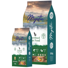 Mystic Sterilised Cat Food Salmon сухой корм для стерилизованных кошек с лососем