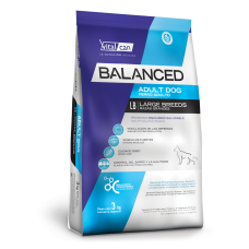 Виталкан сухой корм Balanced Dog Adult для взрослых собак крупных пород