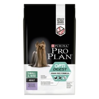 Pro Plan GrainFree сухой корм для щенков мел.пород с чувст.пищеварением индейка