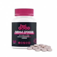 Пивные дрожжи FeelGOOD с биотином для кошек и собак