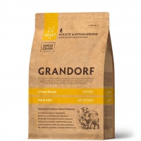 GRANDORF Probiotic сухой корм для собак мини пород, 4 вида мяса