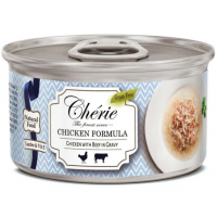 Консервы PETTRIC Cherie для кошек, куриное филе с кусочками говядины