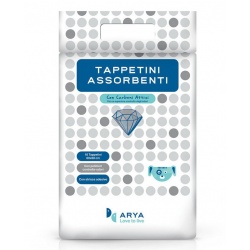 ARYA Пеленки впитывающие с углем "Con Carboni Attivi", 60х60см, 10шт/уп