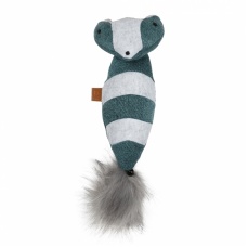 EBI Игрушка для кошек мягкая с кошачьей мятой "Rocco", бирюзовая, 40x11см