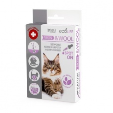 Ms. Kiss Капли Skin & Wool для кошек 10мл