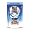 PreVital Premium консервы с лососем и форелью в желе для кошек, 100 г