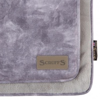 SCRUFFS Одеяло для животных "Kensington", экозамша, серое, 110х72,5см