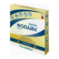 Фолайн капли на холку для собак 20-40 кг., 1,5 мл.