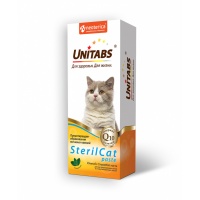 ЮНИТАБС Паста витаминно-минеральная SterilCat с Q10 для кошек 120мл