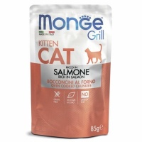 Monge Cat Grill Pouch паучи для котят норвежский лосось 85г