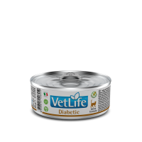 Farmina VET LIFE NATURAL DIET CAT DIABETIC паштет  для кошек при диабете, 85 г