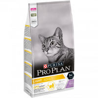 Pro Plan сухой корм для кошек низкокалорийный индейка
